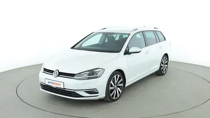 Gebraucht VW Golf VII Highline 2019 Weiß Kombi