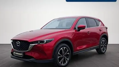 Soul red crystal metallic Gebraucht 2024 Mazda CX-5 Ad'Vantage SUV | 33.480 € (Fairer Preis)