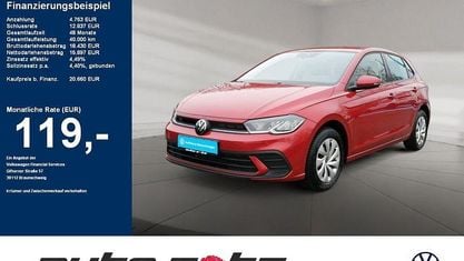 Używany VW Polo Life 80 KM (58 kW) 2025 Czerwony Sedan/Limuzyna