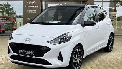 Neu Hyundai i10 Prime 79 PS (58 kW) 2025 Atlas white/ phantom black Kleinwagen