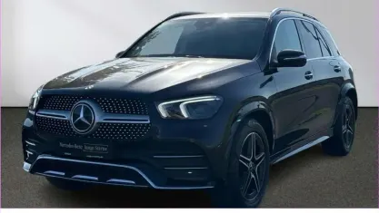 Gebraucht Mercedes GLE300 AMG line 245 PS (180 kW) 2024 Lack obsidianschwarz SUV