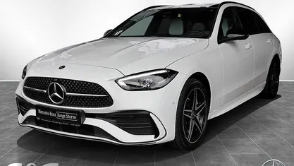 Unilack polarweiß Gebraucht 2024 Mercedes C300e AMG Kombi | 43.490 € (Fairer Preis)