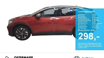 Gebraucht VW ID.4 Pure 125 kW (170 PS) 2025 Kings red metallic SUV