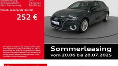Grau Gebraucht 2024 Audi A3 Sportback Advanced Limousine | 27.989 € (Superpreis)