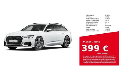Gebraucht 2025 Audi A6 Design Kombi | 52.480 € (Fairer Preis)