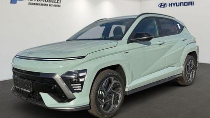 Ny Hyundai Kona N Line 150 HK (110 kW) 2025 Grøn SUV