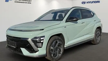 Neu Hyundai Kona N Line 150 PS (110 kW) 2025 Mirage green SUV