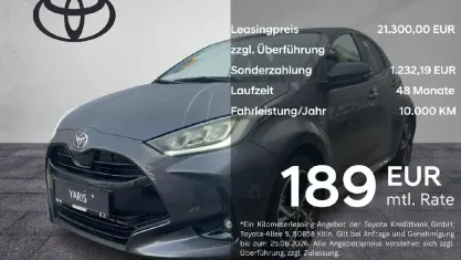 Neu Toyota Yaris 116 PS (85 kW) 2025 Marlingrau Kleinwagen