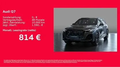 Neu Audi Q7 S-Line 286 PS (210 kW) 2026 Grau SUV