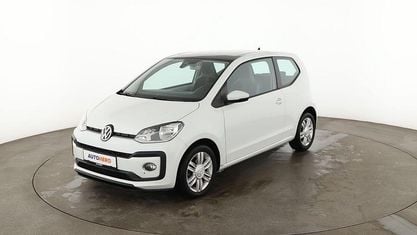 Gebraucht VW up! high up! 90 PS (66 kW) 2016 Weiß Kleinwagen