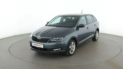 Gebraucht Skoda Rapid Clever 95 PS (69 kW) 2018 Grau Kleinwagen