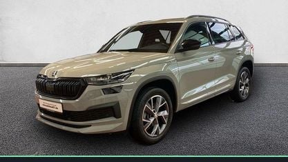 Gebraucht Skoda Kodiaq SportLine 150 PS (110 kW) 2022 Stahlgrau SUV