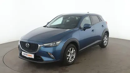 Blau Gebraucht 2017 Mazda CX-3 Exclusive-Line SUV | 15.270 € (Fairer Preis)