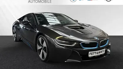 Gebraucht BMW i8 362 PS (266 kW) 2015 Sophistograu brillianteffekt mit akzent bmw i blau Coupé