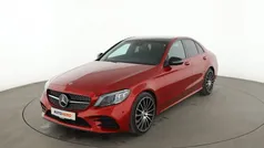 Rot Gebraucht 2021 Mercedes C220 AMG line Limousine | 34.670 € (Fairer Preis)