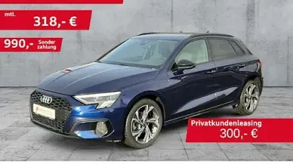 Brugt Audi A3 Advanced 116 HK (85 kW) 2023 Blå Sedan