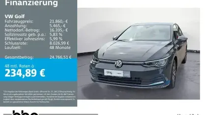 Gebraucht VW Golf VIII Life 110 PS (80 kW) 2024 Grau Limousine