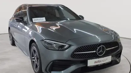 Gebraucht Mercedes C300e AMG line 204 PS (150 kW) 2023 Selenitgrau metallic Kombi