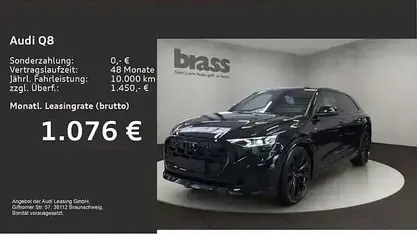 Neu Audi Q8 Ambiente 286 PS (210 kW) 2026 Mythosschwarz metallic SUV