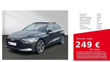 Gebraucht Audi A3 Advanced Plus 116 PS (85 kW) 2025 Manhattangrau Limousine