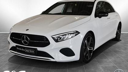 Gebraucht Mercedes A180 Progressive 136 PS (100 kW) 2024 Unilack polarweiß Limousine
