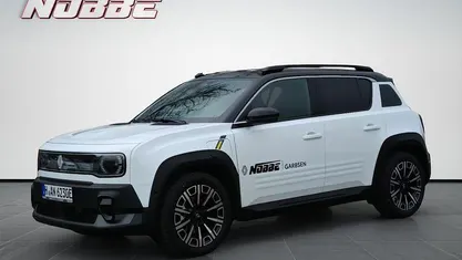 Neu Renault 4 E-Tech Iconic 110 kW (150 PS) 2026 Arktisweiß, schwarzes dach SUV