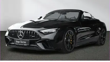 Begagnad Mercedes SL63 AMG AMG 585 HK (430 kW) 2023 Svart Cab
