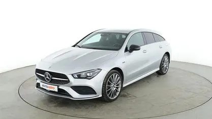 Gebraucht Mercedes CLA250e Shooting Brake AMG line 102 PS (75 kW) 2021 Silber Kombi