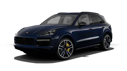 Blau Gebraucht 2021 Porsche Cayenne Turbo SUV | 82.890 € (Fairer Preis)