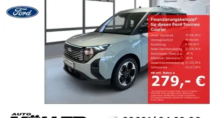 Neu Ford Tourneo Courier Titanium 100 kW (136 PS) 2026 Grau Van / Kleinbus