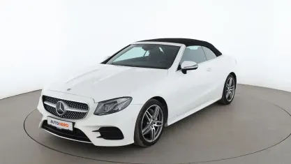 Gebraucht Mercedes E300 AMG line 245 PS (180 kW) 2019 Weiß Cabrio
