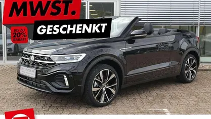 Schwarz Neu 2025 VW T-Roc Cabriolet R-line Cabrio | 41.990 € (Guter Preis)