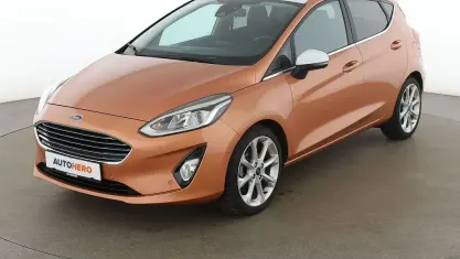 Gebraucht Ford Fiesta Titanium 101 PS (74 kW) 2017 Braun Kleinwagen