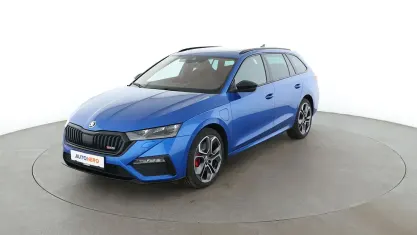 Gebraucht Skoda Octavia First Edition 245 PS (180 kW) 2020 Blau Kombi