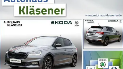 Graphitegrau metallic (metallic) Gebraucht 2025 Skoda Fabia Monte Carlo Kleinwagen | 24.470 € (Fairer Preis)