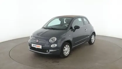 Grau Gebraucht 2017 Fiat 500C Lounge Cabrio | 8.410 € (Fairer Preis)