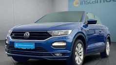Blau Gebraucht 2021 VW T-Roc Cabriolet Cabrio | 23.649 € (Guter Preis)