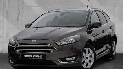 Gebraucht Ford Focus Titanium 125 PS (91 kW) 2016 Braun Kombi