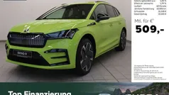Gruen Gebraucht 2024 Skoda Enyaq iV RS SUV | 45.980 € (Fairer Preis)