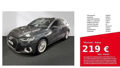 Gebraucht Audi A3 Sportback e-tron Advanced 204 PS (150 kW) 2022 Kleinwagen