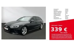 Schwarz Gebraucht 2023 Audi A4 S-Line Kombi | 41.880 € (Fairer Preis)