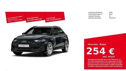 Gebraucht Audi A3 Ambiente 116 PS (85 kW) 2025 Manhattangrau metallic Limousine