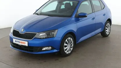 Gebraucht Skoda Fabia Joy 90 PS (66 kW) 2016 Blau Limousine