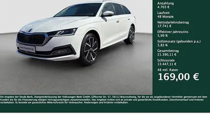 Weiß Gebraucht 2022 Skoda Octavia Style Kombi | 22.444 € (Guter Preis)