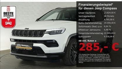 Brugt Jeep Compass 131 HK (96 kW) 2023 Hvid SUV