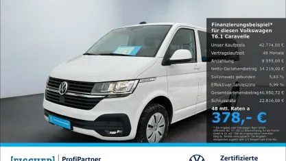 Gebraucht VW Caravelle Trendline 150 PS (110 kW) 2024 Candyweiss Van
