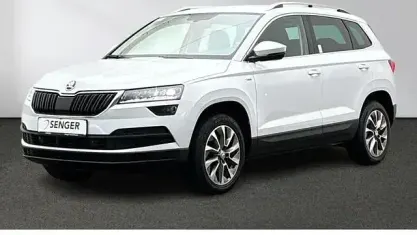 Brugt Skoda Karoq Ambition 150 HK (110 kW) 2022 Hvid SUV