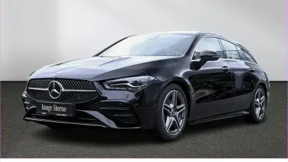 Gebraucht Mercedes CLA200 Shooting Brake Advanced Plus 163 PS (119 kW) 2025 Unilack nachtschwarz Kombi