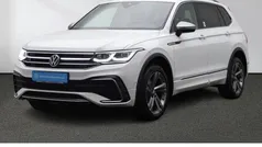 Pure white Gebraucht 2022 VW Tiguan Allspace R-line SUV | 36.990 € (Fairer Preis)