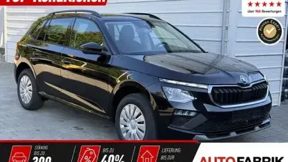 Neu Skoda Kamiq Selection 150 PS (110 kW) 2025 Blackmagic perleffekt SUV